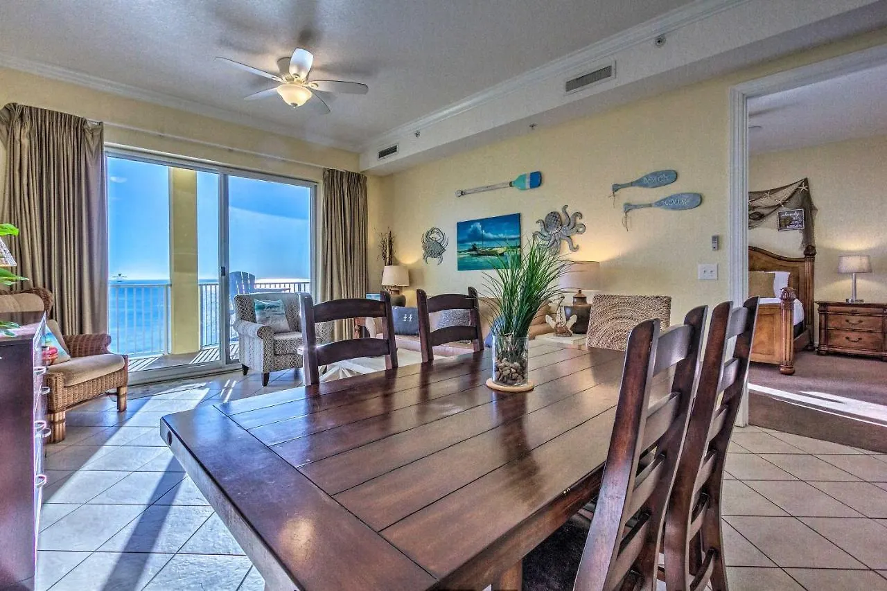 Beachfront Condo With Resort Amenities And Ocean Views Panama City Beach Apartment