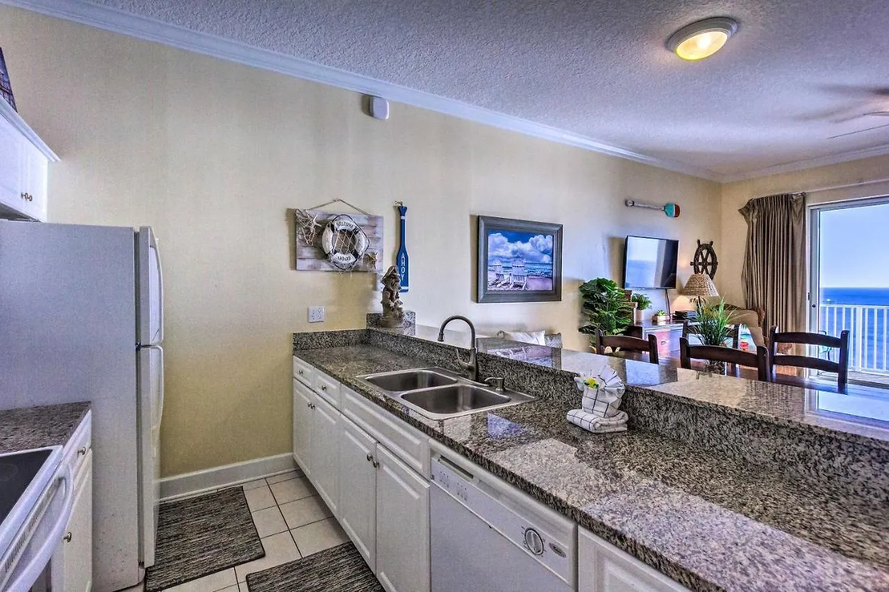 Beachfront Condo With Resort Amenities And Ocean Views Panama City Beach 0*,