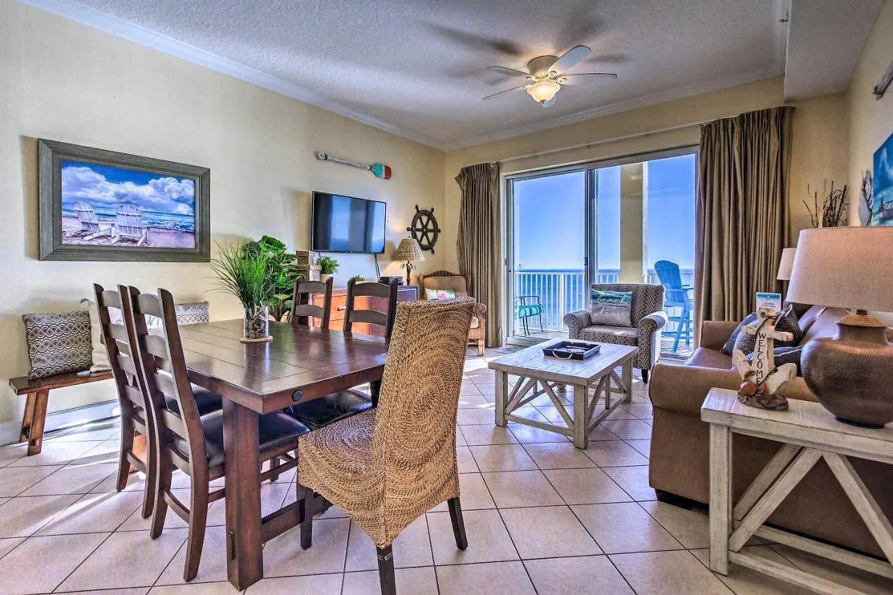 Beachfront Condo With Resort Amenities And Ocean Views Panama City Beach 0*,